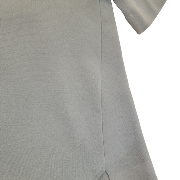 Stella McCartney Knit Short Sleeve Shirt Top Size EU 34 Blue High Low NWT NEW - Picture 14 of 15